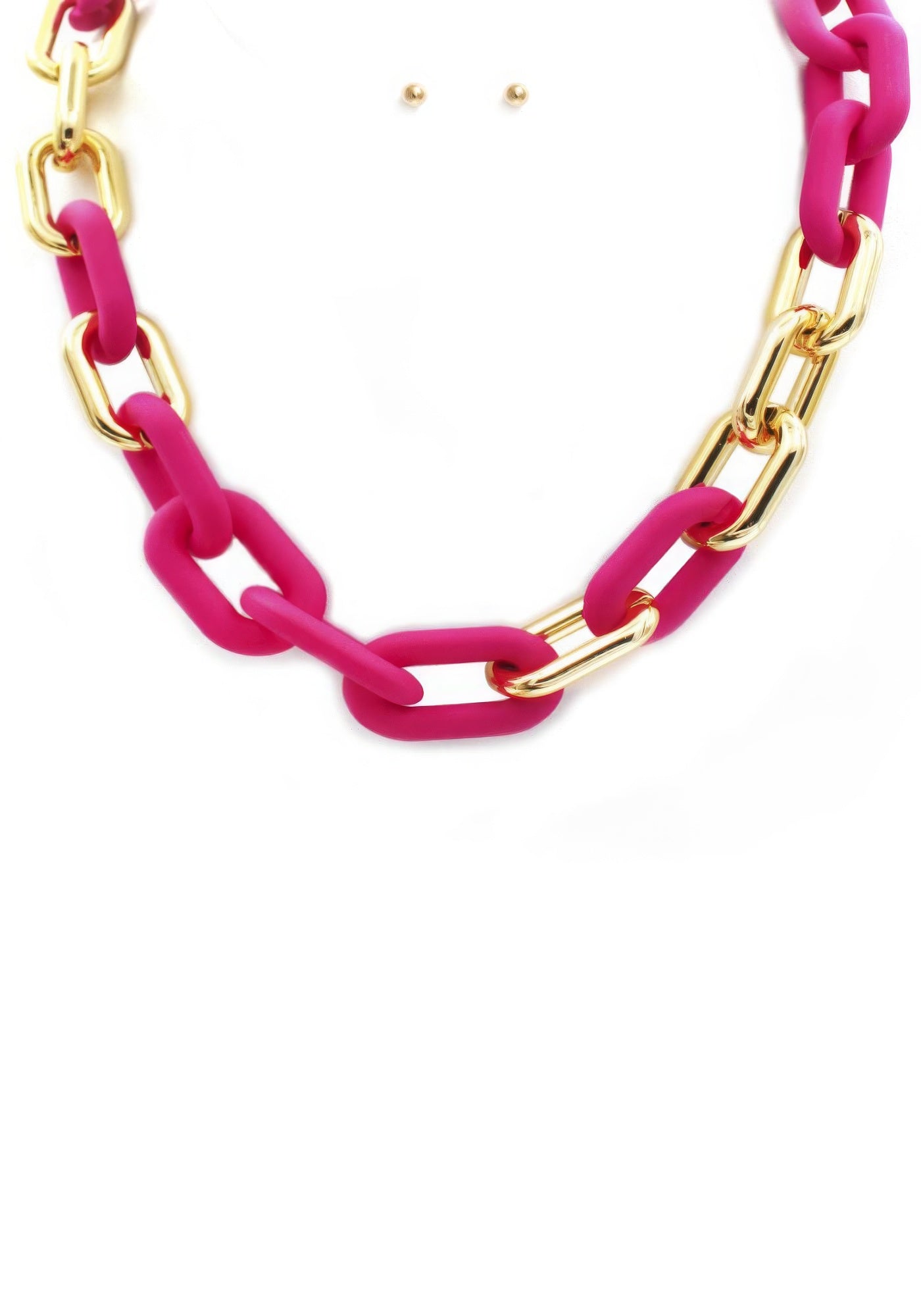 ▼530PARK Oval Chain Combination Necklace Oval Chain Combination Necklace 1.4mm