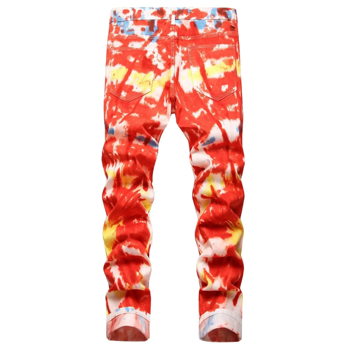 unique kulture designer fashion tye dye jeans