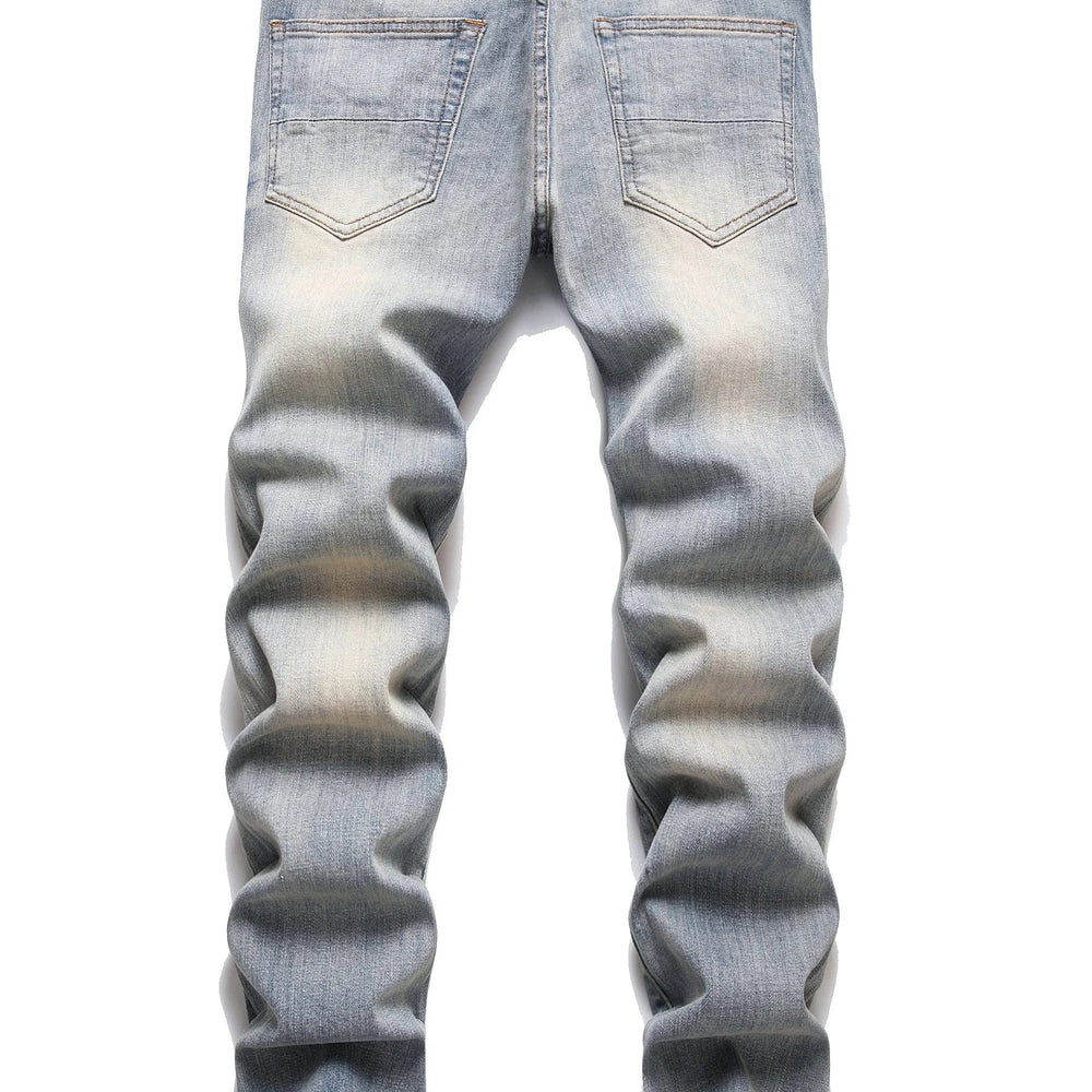 unique kulture gradient designer denim jeans