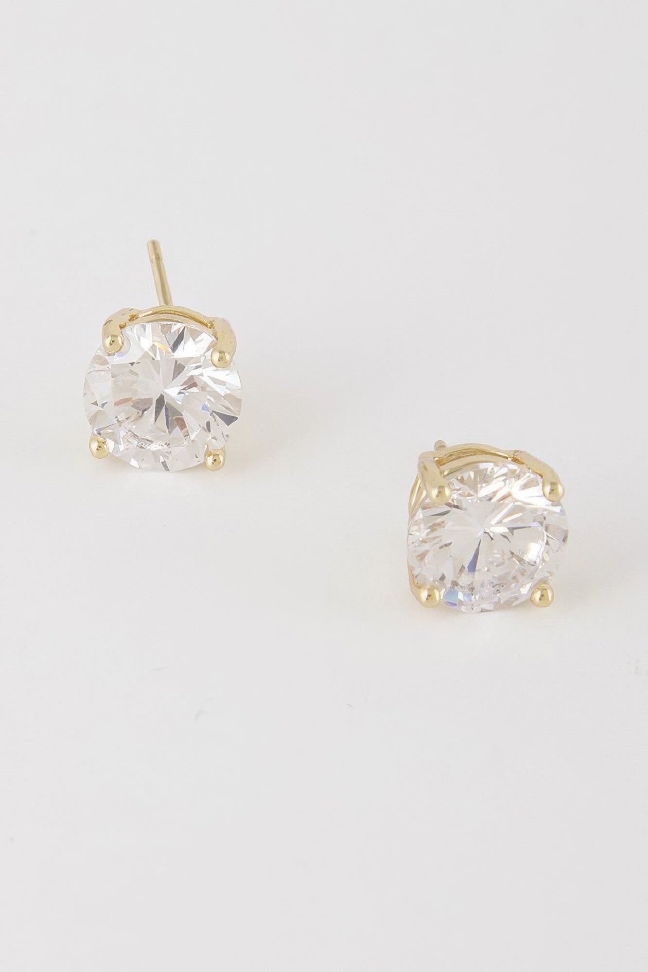 18K 一粒ダイヤモンド•デザインリング✴︎used ✴︎ New-Design-14K-18K-Gold-Plated