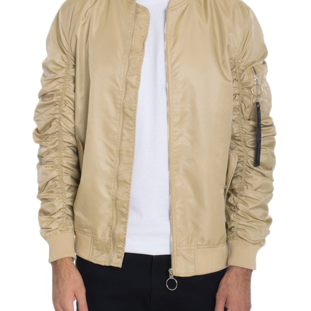 Men's Casual Ma-1 Flight Lined Bomber Jacket - Unique Kulture