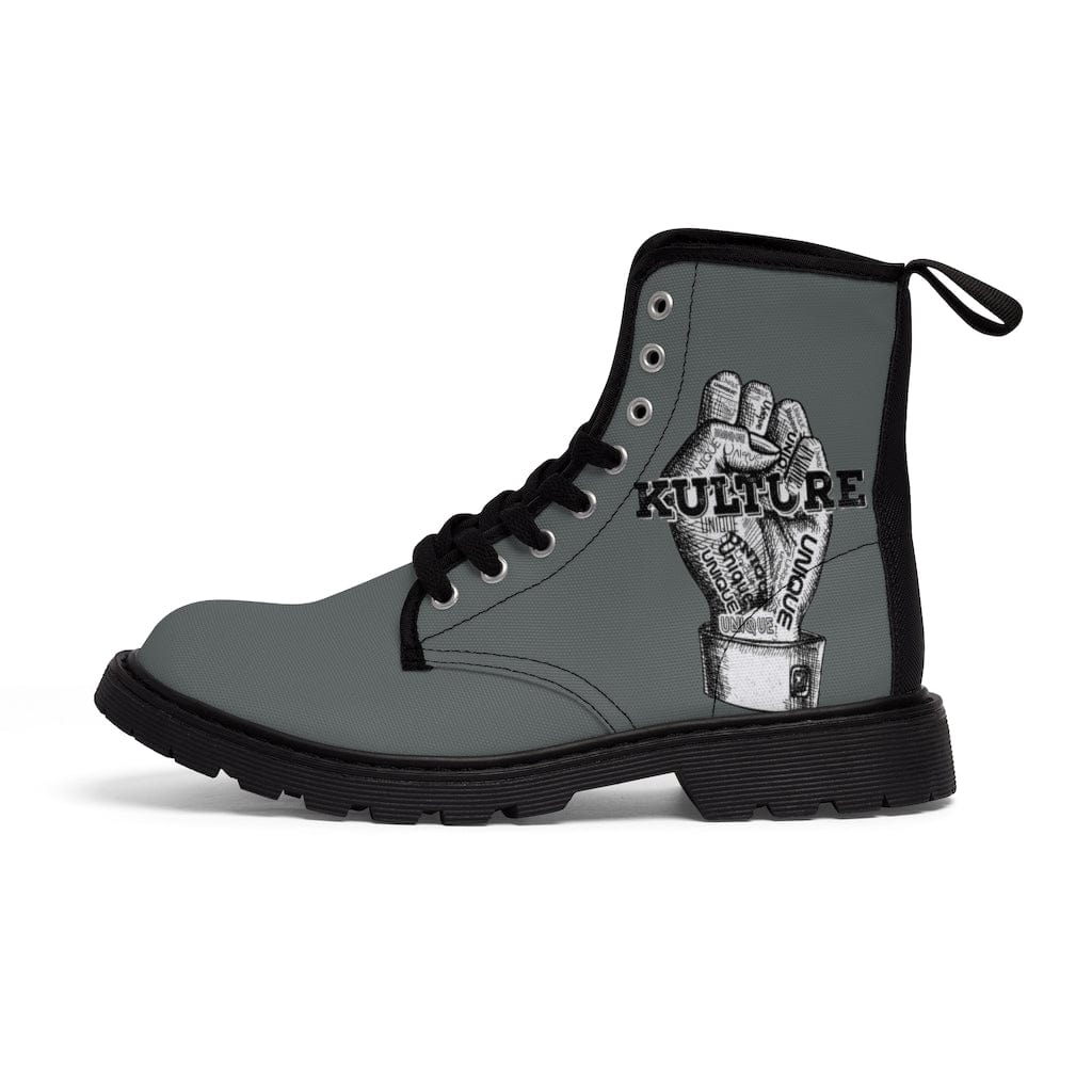 cole 3's unique kulure custom sneaker boots j cole sneaker boot charcole  gray 