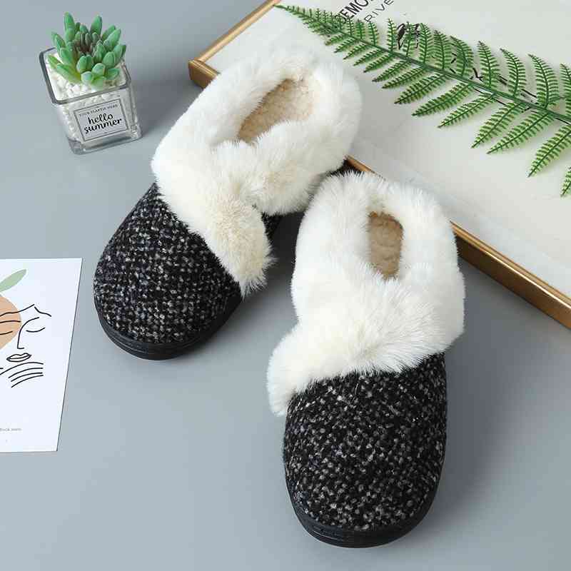 Sherpa Wrapped Indoor/Outdoor Slipper