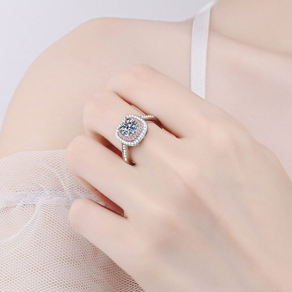 Need You Now Moissanite Ring unique kulutre designer fashion accessories  ring
