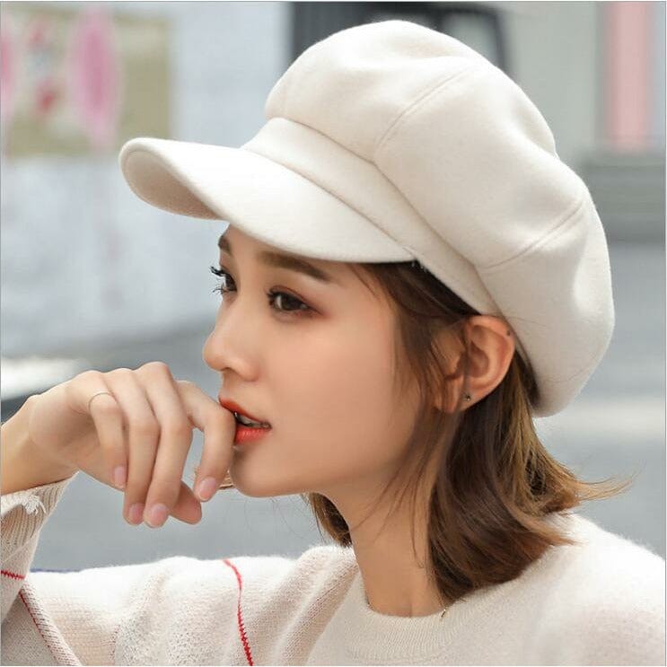 Coof unique kulture casual top hat womens white 