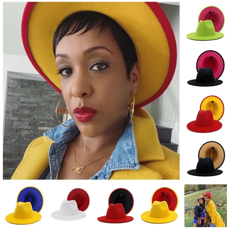 jazz unique kulture top hat flexible multi color hat