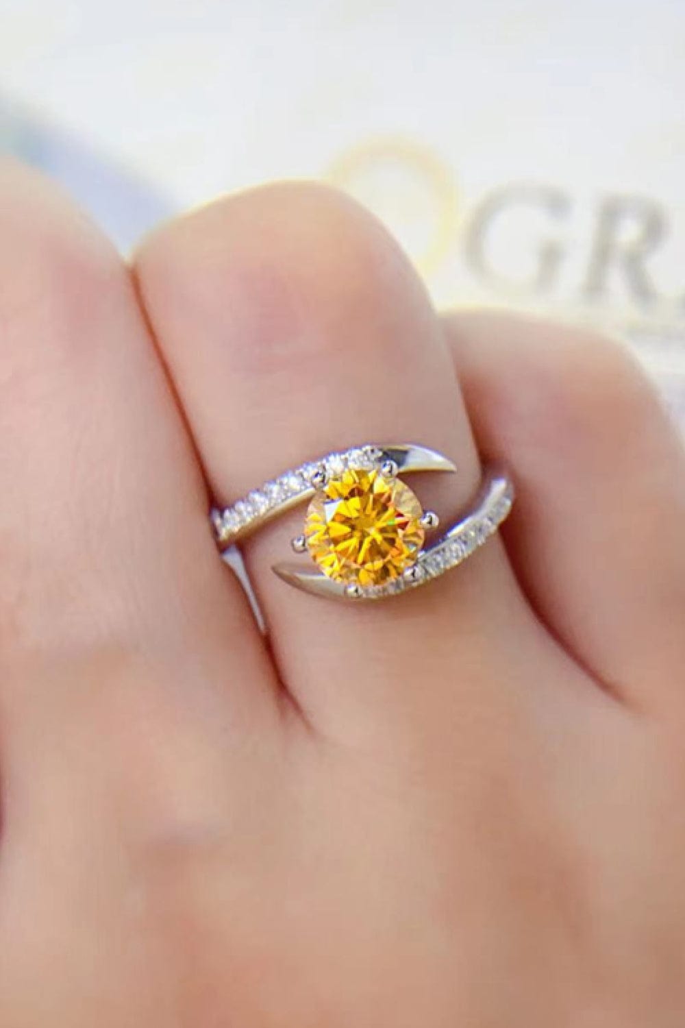 Only With You Sunflower Ring