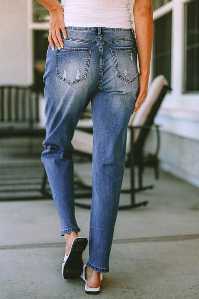 Side Stripe Contrast Bootcut Jeans – Unique Kulture