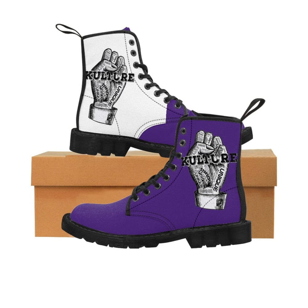 purple and white purp 2 2's unique kulture sneaker shoes boots 