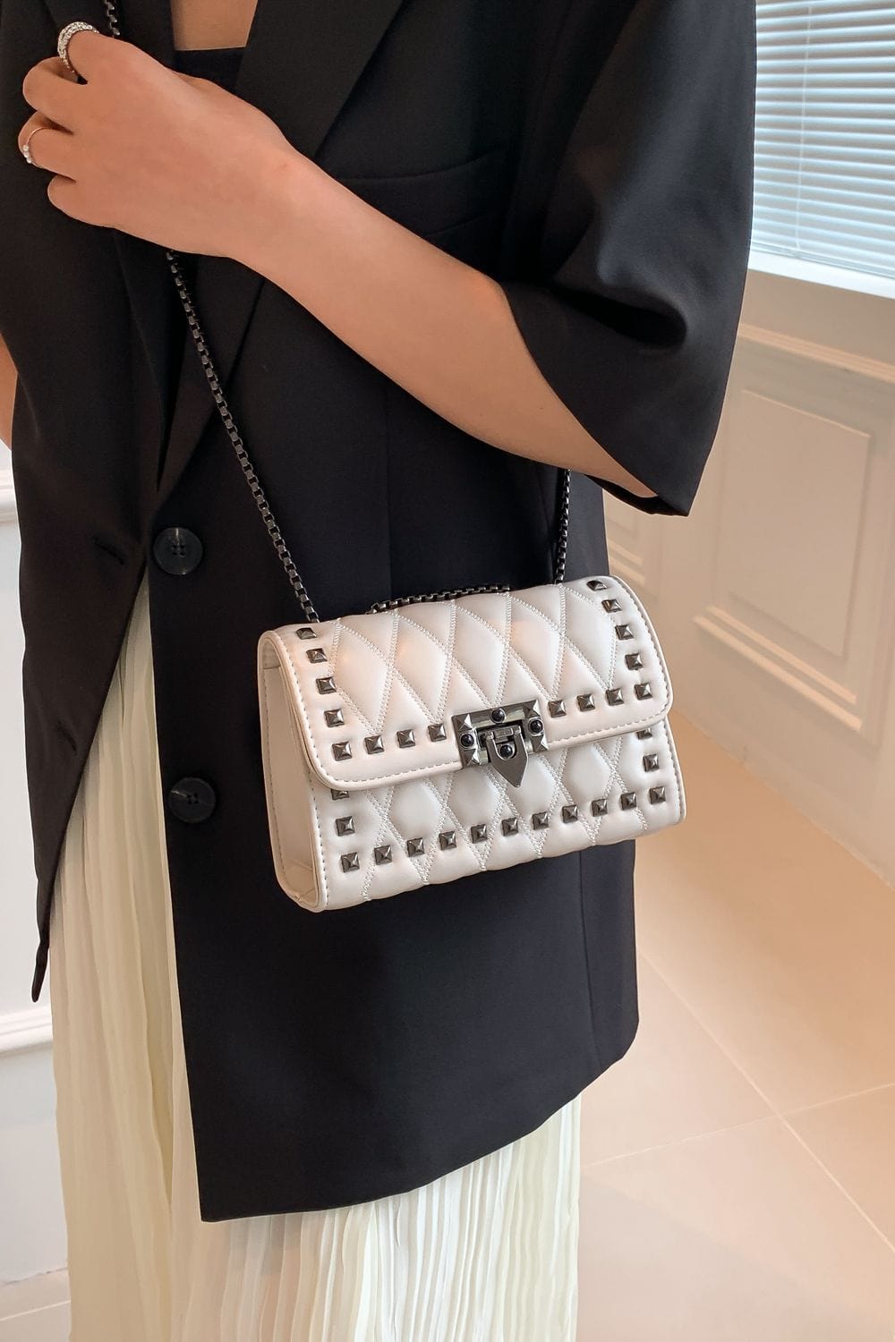 Studded Crossbody Bag